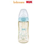 NUK 2 (1080)-Bình Sữa NUK PPSU 300ml Núm Ti Silicone S2 - M (Từ 6 - 18 Tháng Tuổi)